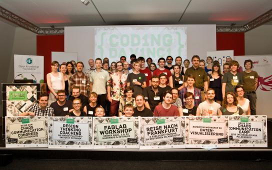 Siegerteams von Coding da Vinci Berlin 2015